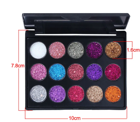 Тіні для макіяжу Diamond Bright Set 01 - Фото 5 Тіні для макіяжу Diamond Bright Set 01 - изображение 5