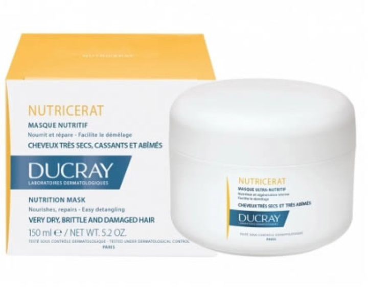 Маска для волосся Ducray Nutricerat Dry Hair Mask 150 мл (3282770209853) - зображення 1