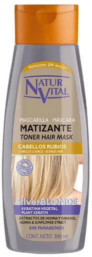 Maska tonizująca do włosów Naturaleza Y Vida Toner Hair Mask Blonde 300 ml (8414002070459) - obraz 1