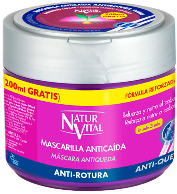 Maska do włosów Naturaleza Y Vida Anti-Fall Hair Mask 500 ml (8414002079483) - obraz 1