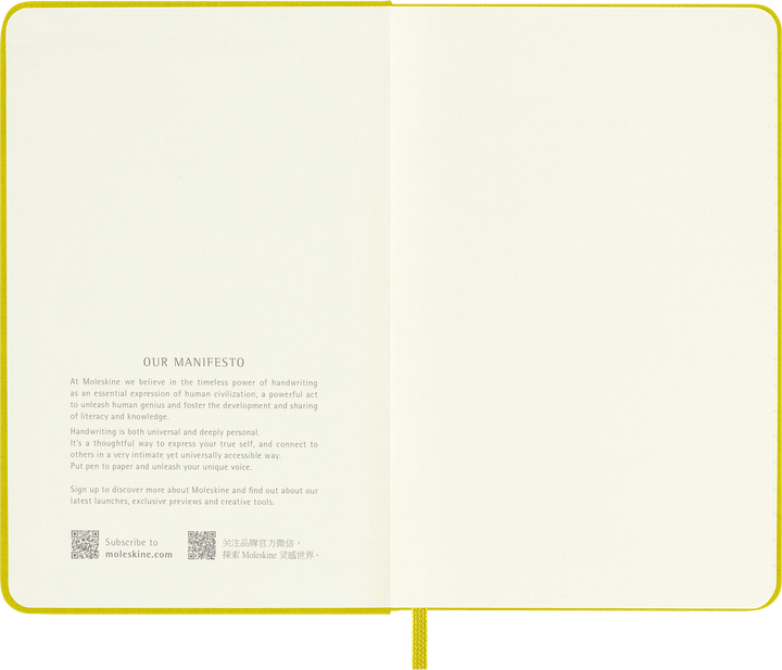 Блокнот Moleskine Limited Silk карманный 9х14 см в линию Соломяно-Желтый (8056598853032) - Фото 5 Блокнот Moleskine Limited Silk карманный 9х14 см в линию Соломяно-Желтый (8056598853032) - изображение 5