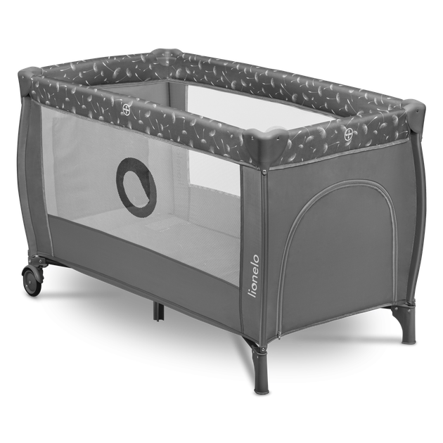 Манеж Lionelo STEFI PLUS GREY WHITE - зображення 3