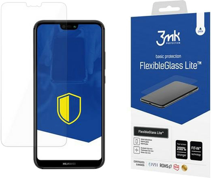 Szkło ochronne 3MK FlexibleGlass Lite do Huawei P20 Lite (5903108060172) - obraz 1