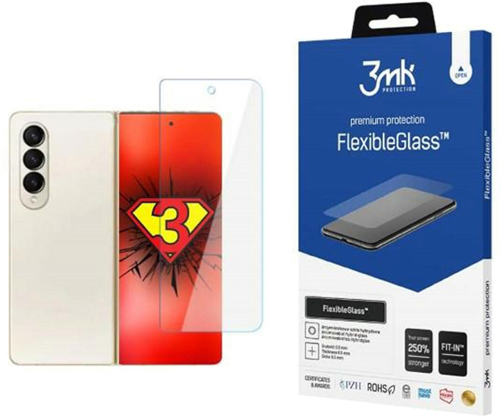 Szkło ochronne 3MK FlexibleGlass do Samsung Galaxy Fold 4 SM-F936 (5903108489119) - obraz 1