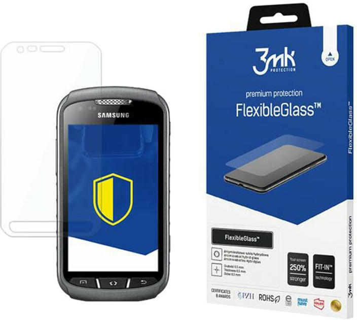 Захисне скло 3MK FlexibleGlass для Samsung Galaxy Xcover 3 SM-G388F (5901571134611) - зображення 1