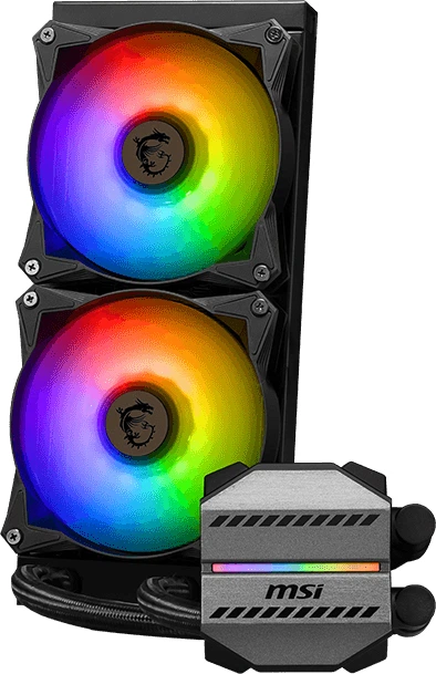 Chłodzenie wodne MSI MAG CoreLiquid M240 ARGB Black (306-7ZW4R14-813) - Zdjęcie 5 Chłodzenie wodne MSI MAG CoreLiquid M240 ARGB Black (306-7ZW4R14-813) - obraz 5