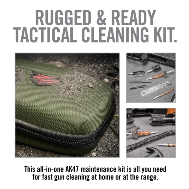 ☆0384　AR・CHR100枚セット Набір для чистки зброї АК 47 7.62 Real Avid Gun Boss Cleaning Kit
