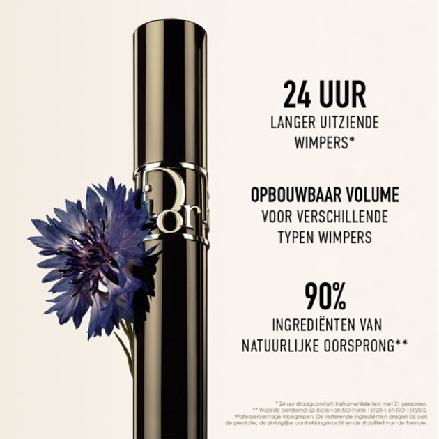Tusz do rzęs Christian Dior Diorshow 24H Wear Buildable Volume 288 Wydłużający 6 g (3348901591904) - obraz 4