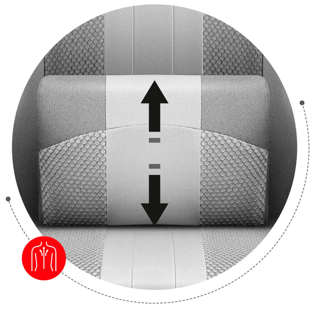 Ігрове крісло HUZARO Force 4.7 White Mesh тканина обшивка Біле (5903796011371) - зображення 9