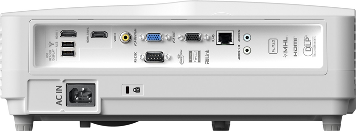 Проєктор Optoma EH340UST (E1P1A1GWE1Z2) - зображення 5