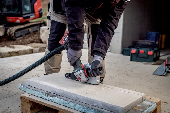 Аккумуляторная бесщеточная угловая шлифмашина Metabo WVB 18 LT BL 11-125 Quick 18V (613057850) - изображение 4