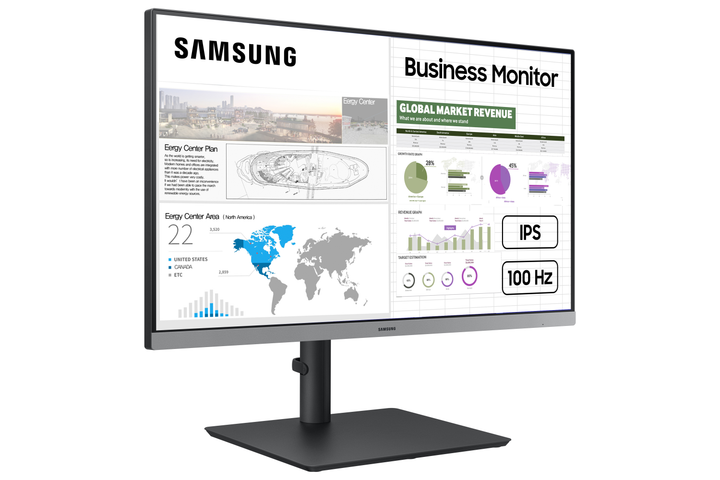 Монитор 24" Samsung Professional LS24C430 (LS24C430GAIXCI) FullHD IPS / 100Hz / SMART Eco Saving / USB Hub / Pivot - изображение 12