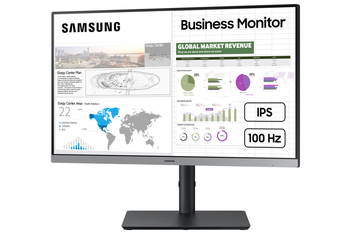 Монітор 27" Samsung Professional LS27C430 (LS27C430GAIXCI) FullHD IPS / 100Hz / SMART Eco Saving / USB Hub / Pivot - зображення 13