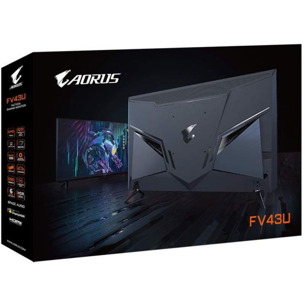 Монітор GIGABYTE AORUS FV43U Gaming Monitor - изображение 9