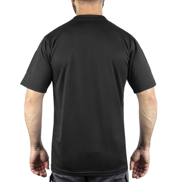 Футболка Sturm Mil-Tec Tactical T-Shirt QuickDry Black S (11081002) - изображение 2