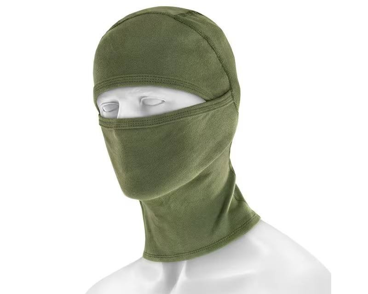 Тактическая термобалаклава Polandex Ninja,под-шлем,шапка-маска - Зеленая - изображение 1