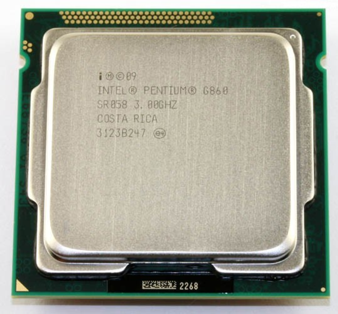 Процессор Intel Pentium G860 SR058 X2 3.0Ghz 3Mb 1333mhz s1155 Б/У ...