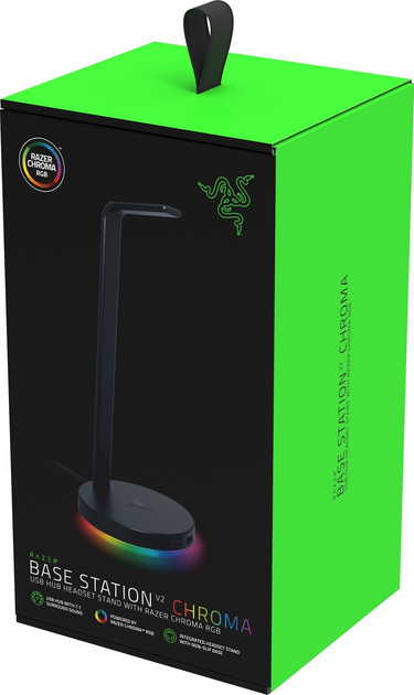 Stojak na słuchawki Razer Base Station V2 Chroma (RC21-01510100-R3M1) - obraz 6