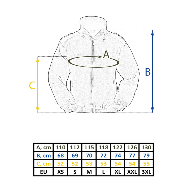 Куртка флісова французька MIL-TEC Cold Weather Оливкова XL - зображення 2