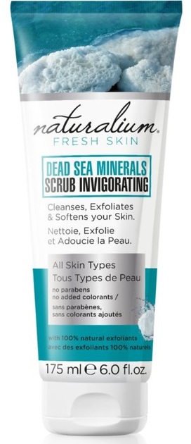 Peeling do twarzy Naturalium Dead Sea Minerals Facial Scrub 175ml (8436551471396) - obraz 1