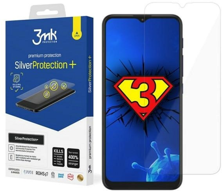 Захисна плівка 3MK Silver Protect+ для Motorola Moto E7 Power (5903108371728) - зображення 1