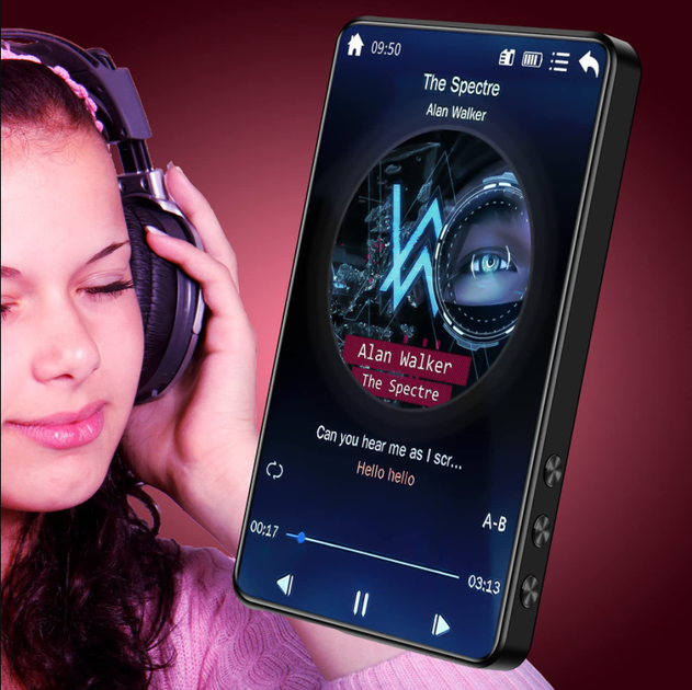Музичний плеєр JNN M4 4,0" Bluetooth Hi-Fi 16Gb із зовнішнім динаміком - зображення 7