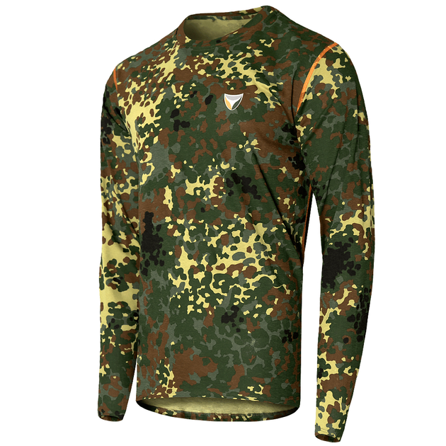 Лонгслів Basic 2.0 Cotton Flecktarn Camotec розмір XS - зображення 1