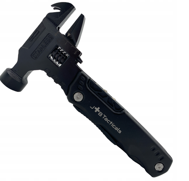 Мультитул JB Tacticals Французский Ключ 20 в 1 Черный - Фото 7 Мультитул JB Tacticals Французский Ключ 20 в 1 Черный - изображение 7