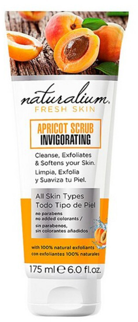 Peeling do ciała Naturalium Apricot Scrub Invigorating 175 ml (8436551471303) - obraz 1