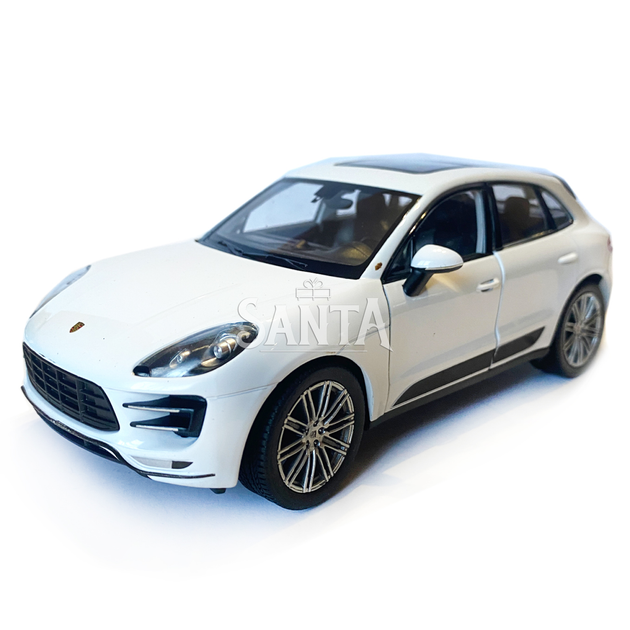 Іграшкова машинка металева WELLY 1:24 PORSCHE MACAN TURBO, порше меган турбо, відкр.двері, багажник, білий, 19*7.5*7см, (24047W) - Фото 3 Іграшкова машинка металева WELLY 1:24 PORSCHE MACAN TURBO, порше меган турбо, відкр.двері, багажник, білий, 19*7.5*7см, (24047W) - зображення 3