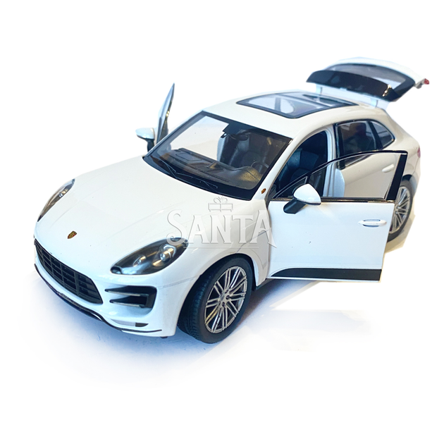 Іграшкова машинка металева WELLY 1:24 PORSCHE MACAN TURBO, порше меган турбо, відкр.двері, багажник, білий, 19*7.5*7см, (24047W) - Фото 5 Іграшкова машинка металева WELLY 1:24 PORSCHE MACAN TURBO, порше меган турбо, відкр.двері, багажник, білий, 19*7.5*7см, (24047W) - зображення 5