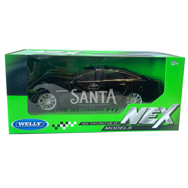 Игрушечная машинка металлическая WELLY 1:24 JAGUAR XJ, черный