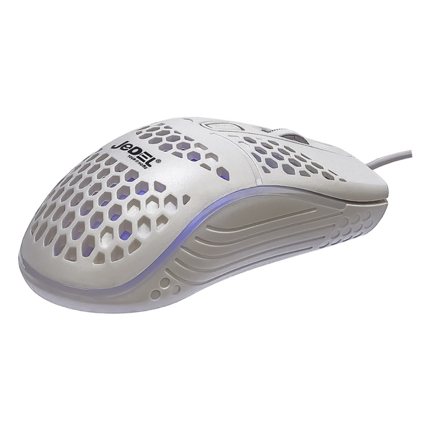 Мышь проводная Jedel CP77 с RGB подсветкой белая – фото, отзывы ...