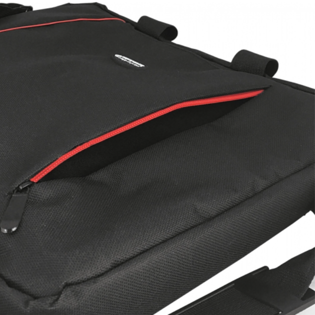 Сумка для ноутбука Esperanza ET192 Salerno 15.6" Черный с красным - изображение 3