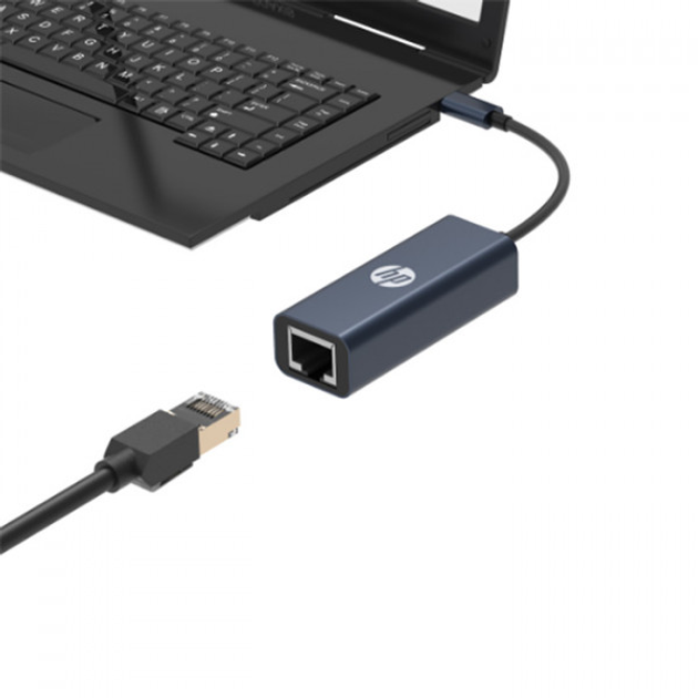 Переходник USB3.1 Type-C - Ethernet RJ45 HP DHC-CT208 1000Mb – фото ...