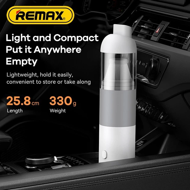 Автомобильный пылесос REMAX Car Vacuum Cleaner and Air Duster XC-1 поративный - изображение 7