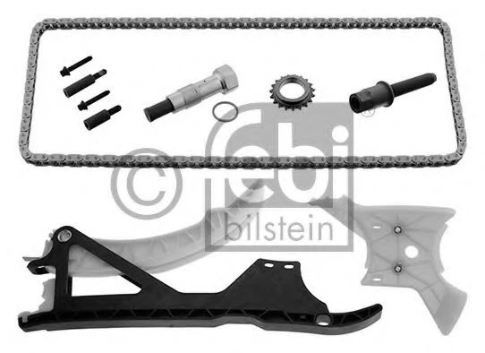 Комплект цепи привода распределительного вала BMW N51/52/53/54/55 (выр-во FEBI) Febi Bilstein (48385) - Фото 1 Комплект цепи привода распределительного вала BMW N51/52/53/54/55 (выр-во FEBI) Febi Bilstein (48385) - изображение 1