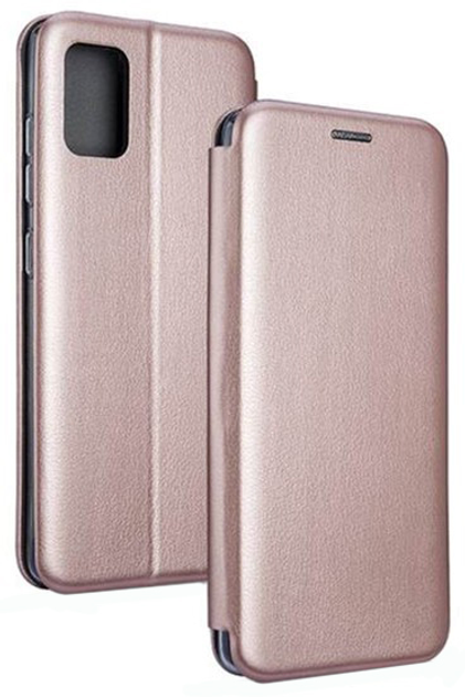 Etui z klapką Beline Book Magnetic do Samsung Galaxy A21s Rose gold (5903657573000) - obraz 1