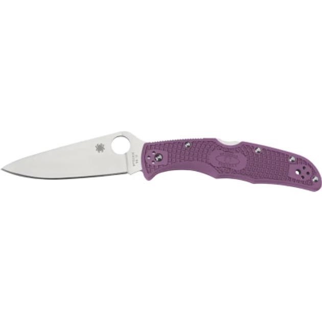 Нож Spyderco Endura 4 Flat Ground Purple (C10FPPR) - изображение 1