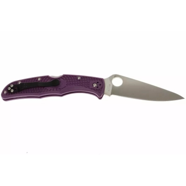 Нож Spyderco Endura 4 Flat Ground Purple (C10FPPR) - изображение 2