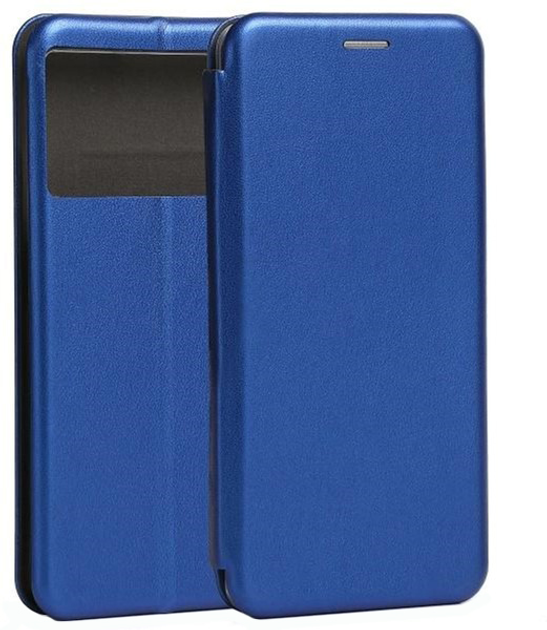 Etui z klapką Beline Book Magnetic do POCO M5 Blue (5905359811916) - obraz 1