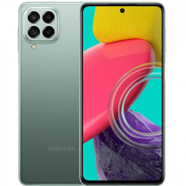 Смартфон Samsung Galaxy M53 5G 8/128GB Green (SM-M536B) Refurbished ...