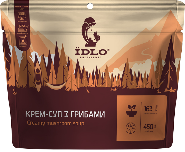 Крем суп Їdlo з грибами 60 г (4820219970071) - зображення 1