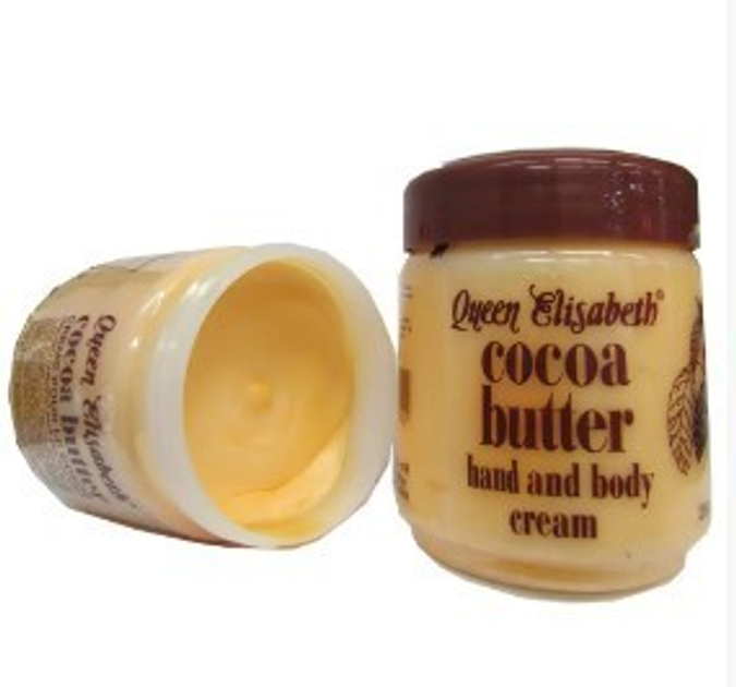 Африкански Крем - баттер с высоким содержанием масла Какао Queen Elizabet Cocoa Butter Cream 125 грамм 1179 - изображение 1