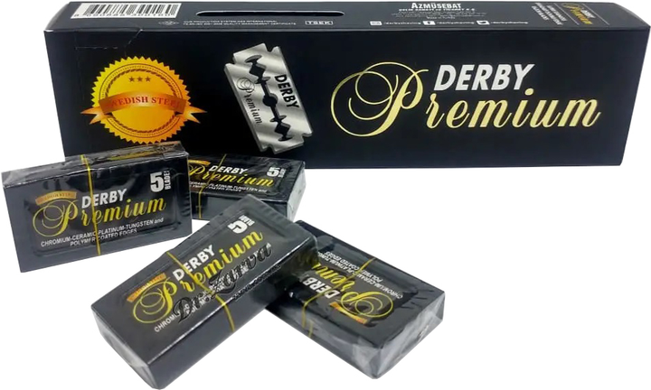 Лезвия Derby Premium 100 шт (8690885300160) – купить онлайн на ROZETKA