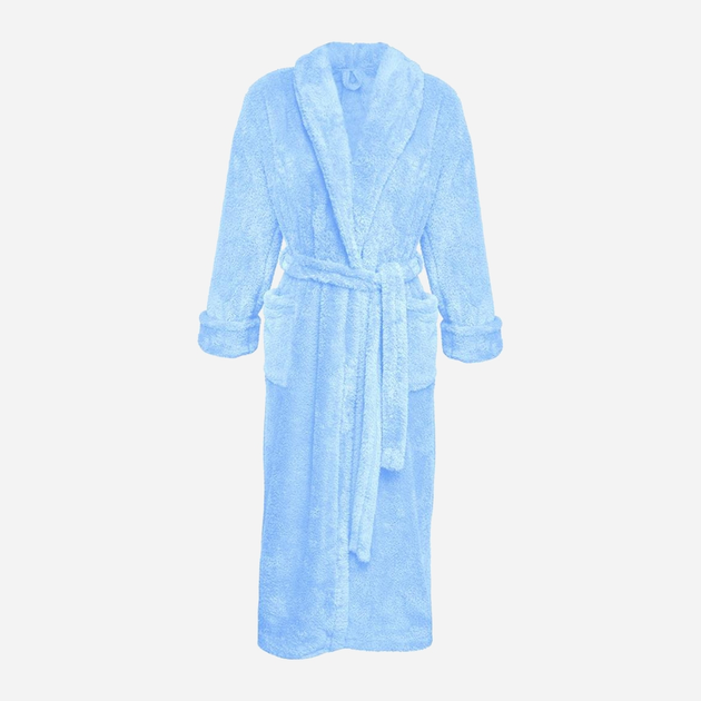 Szlafrok DKaren Male Housecoat 130 2XL Light Blue (5901780662806) - obraz 2