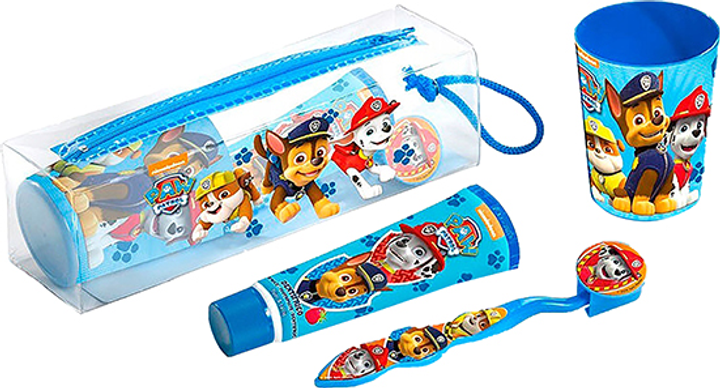 Zestaw Paw Patrol Toothbrush Set 4 Pieces (8412428011162) - obraz 1