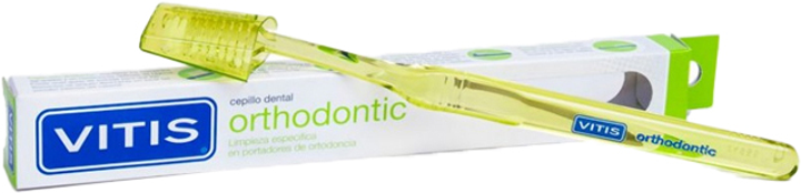 Szczoteczka do zębów Vitis Toothbrush Orthodontic (8427426008373) - obraz 1