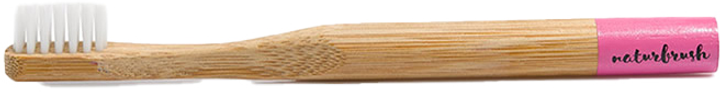 Щітка для зубів Naturbrush Kids Toothbrush Pink (8437017300076) - зображення 1