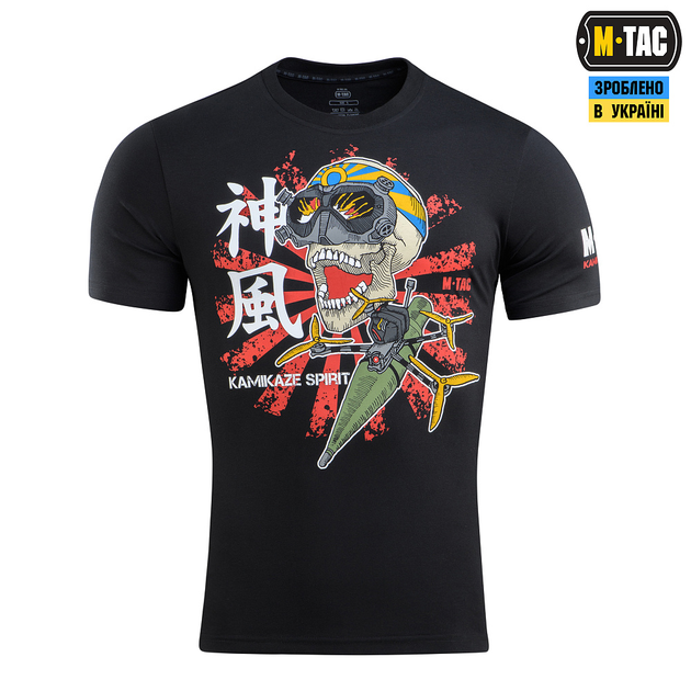 M-Tac футболка Kamikaze Spirit Black XL - зображення 1
